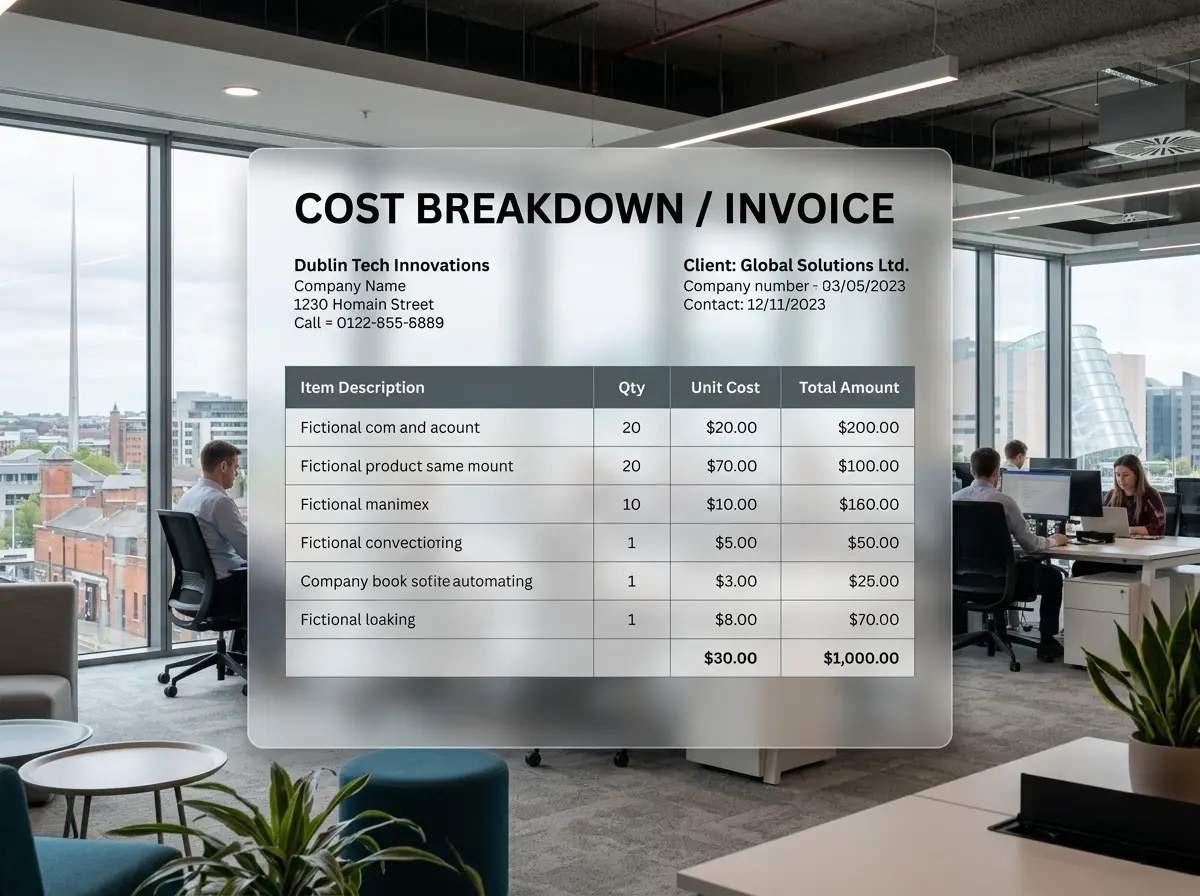 Professional web design cost breakdown for Irish SMEs 2026