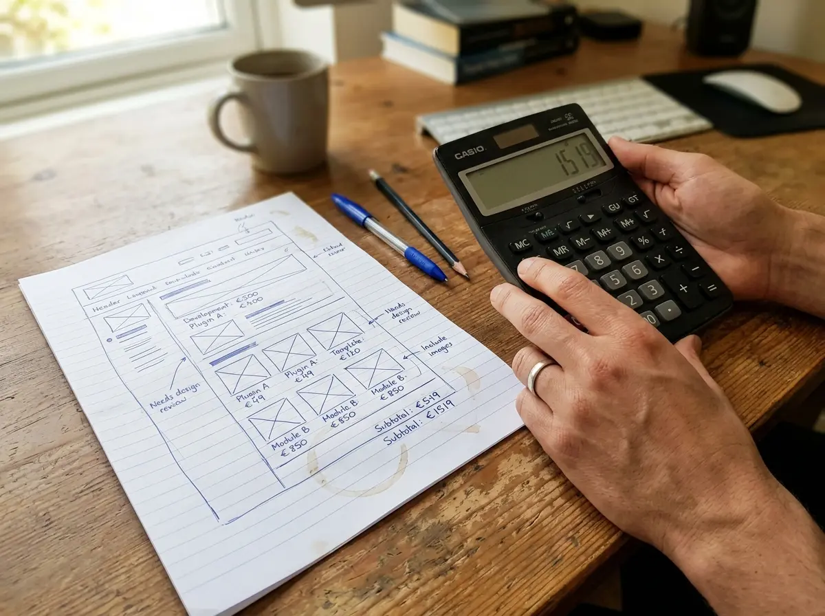 Budgeting for web development in Ireland 2026