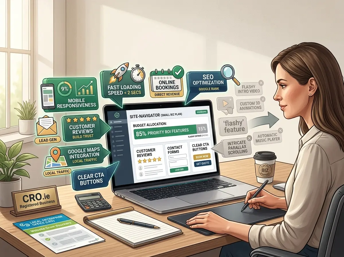 Affordable website launch phases for Irish startups