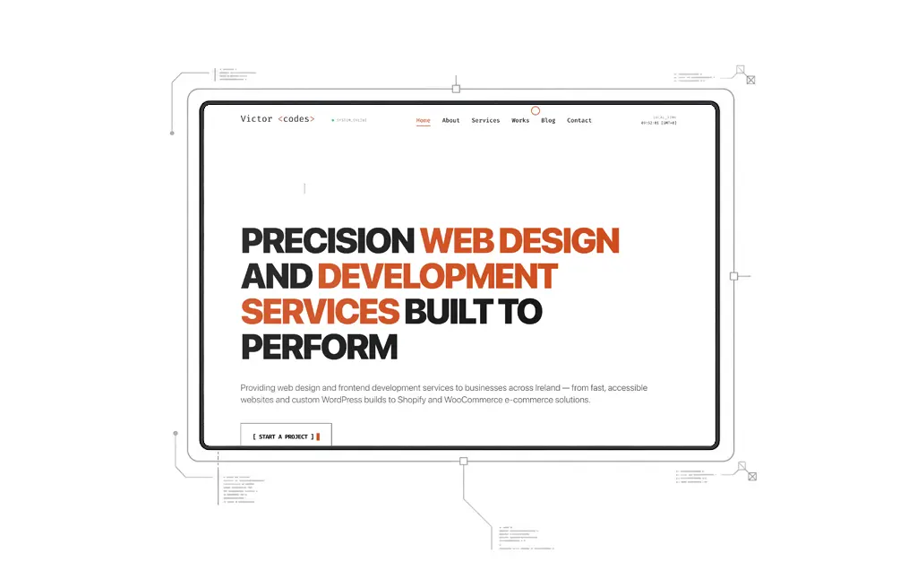Victor Codes - Web Development Project