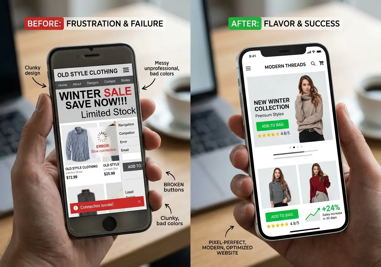 Differences between cheap vs professional web design Ireland